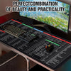 Professional Extended Shortcut Key Desktop Mat – 30x80cm