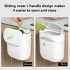 Wall-Mounted Swing-Top Waste Bin – Waterproof Space-Saver