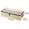 Under-Bed Shoe Organizer & Foldable Storage Box IT