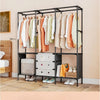 Multi-Functional Modular Wardrobe System – Heavy-Duty Space-Saving