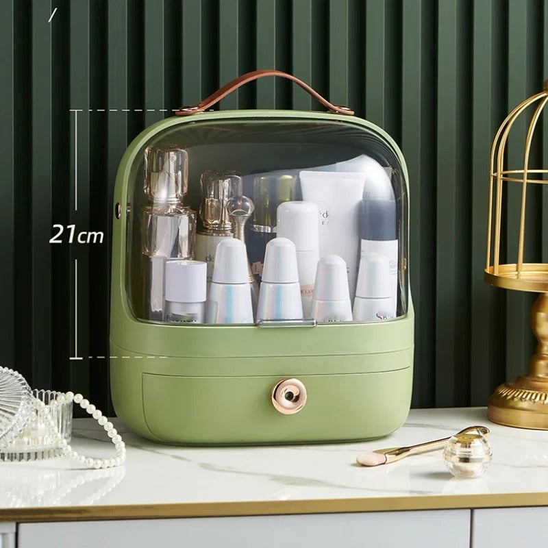 Large Capacity Dust-proof Makeup & Jewelry Storage Box