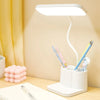 LED Desktop Study Table Lamp – Eye-Protection Reading Light with Flexible Arm