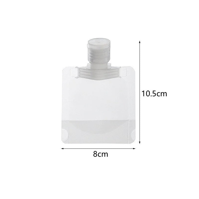50ml Portable Travel Refillable Cosmetic Packaging Bags