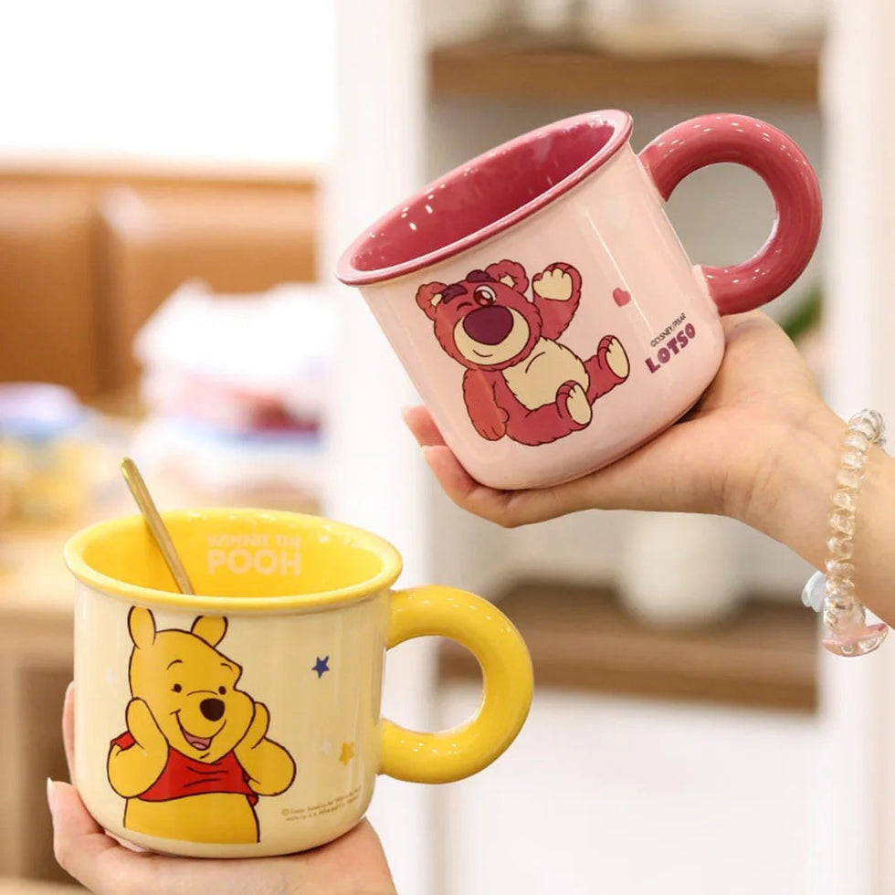 Disney Mickey & Friends Ceramic Mug – Large 410ml Coffee Cups