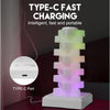 Triangle Cube Atmosphere Lamp – RGB Multi-Colour Rechargeable Desk Light
