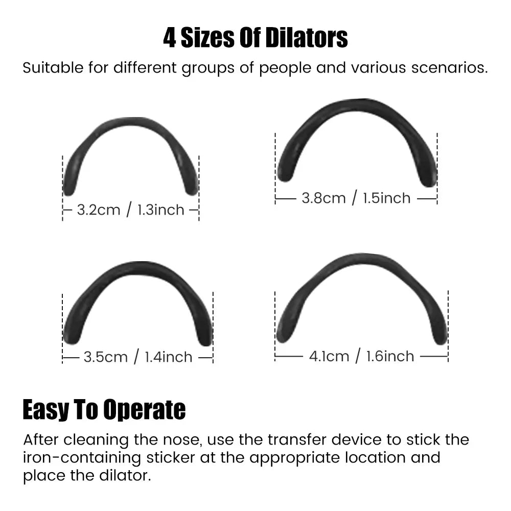 Sleepco Nasal Dilator Starter Kit for Better Airflow
