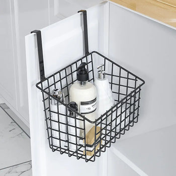 Over-the-Cabinet Organizer Basket