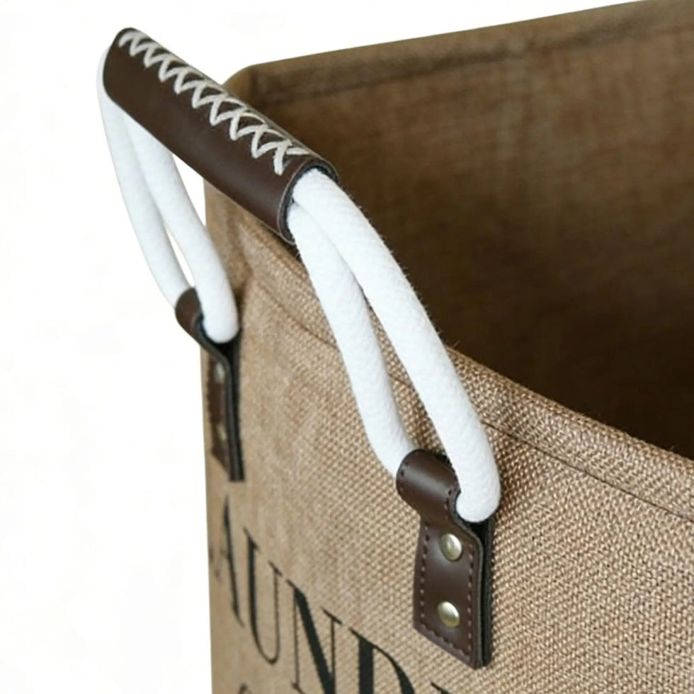 Premium Waterproof Fabric Laundry Basket hamper