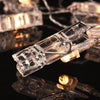 LED Photo Clip Fairy Lights for Wall Decoration (10 Clips)