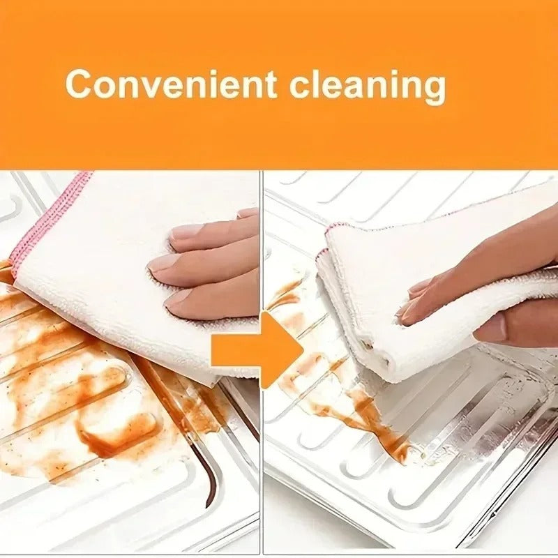 Foldable Aluminum Kitchen Gas Stove Oil Baffle Plate