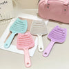 Fluffy Detangling Hair Brush with Scalp Massage Soft Bristles