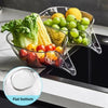 Swift-Drain All-in-One Fruit & Vegetable Washing Basket