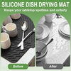 Premium Silicone Faucet Splash Guard & Sink Drain Mat