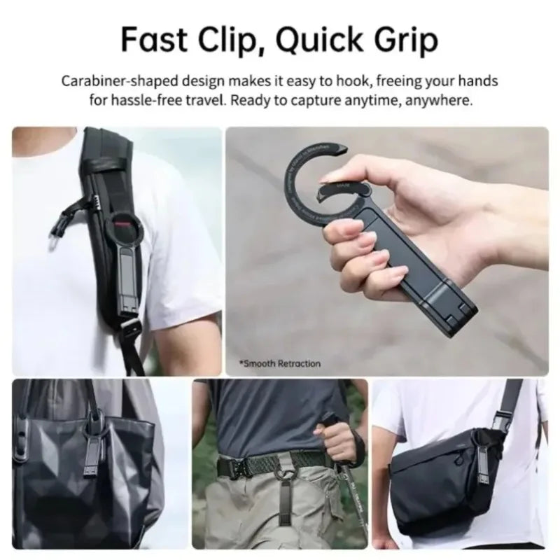 MagClip 3-in-1 Magnetic Foldable Portable Phone Holder & Stand