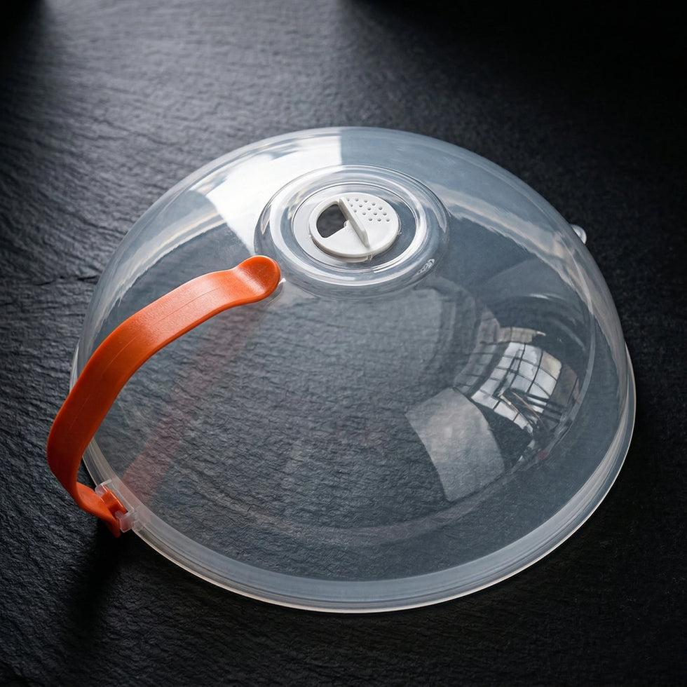 Transparent Plastic Food Cover Mesh Tent with Handle