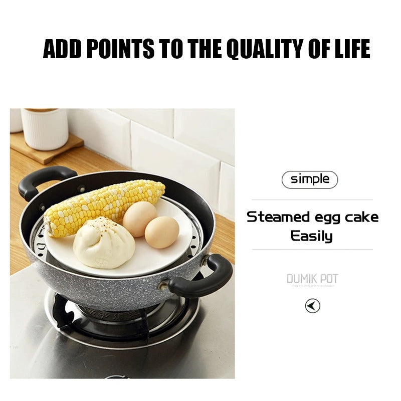 Stainless Steel Multifunctional Steamer Rack & Stand