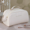 Luxury Cosmetic Leather Pouch – Travel Makeup Organizer (Random color)