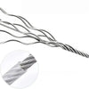 Heavy-Duty Stainless Steel Wire Clothesline with Lock Hooks (5 Meter)