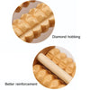 Traditional Wooden Roller Foot Massager: Acupressure Stress Relief