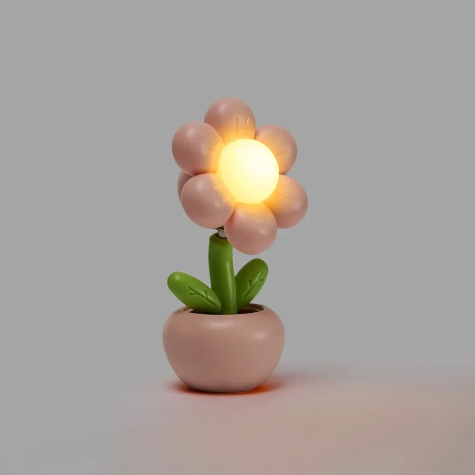 Mini Tulip LED Flower Night Light