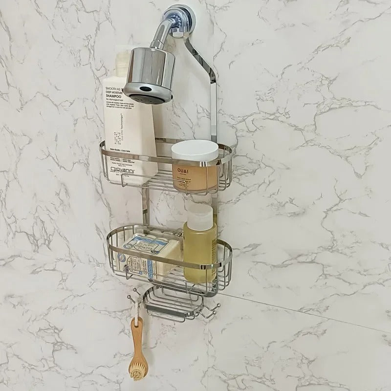 Hold Over-the-Shower Hanging Caddy