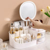 LuminaGlow LED Cosmetic Organizer & Makeup Vanity Station