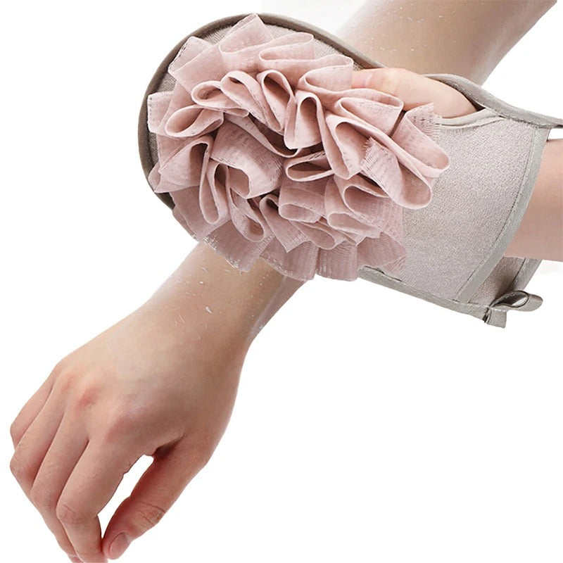 Deep Exfoliating Bath Gloves – Reusable Scrubbing Mitts for Smooth Skin & Body Massage