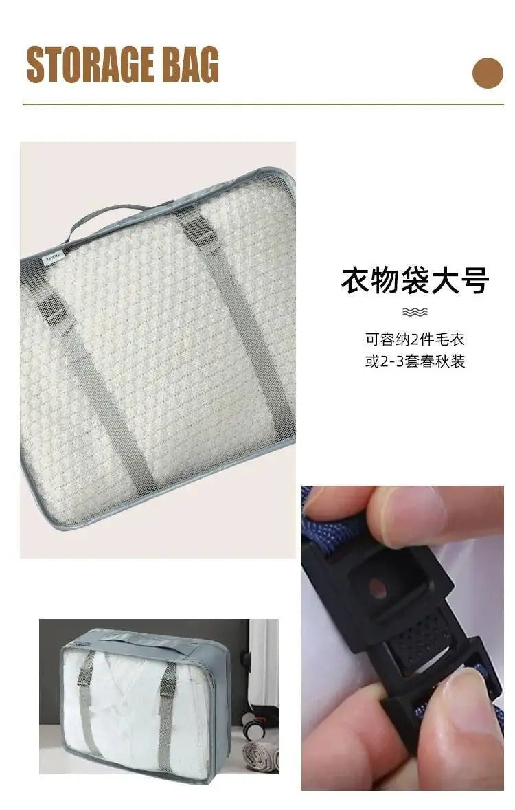 9pc Travel Packing Cubes - Ultimate Luggage Organizer Set