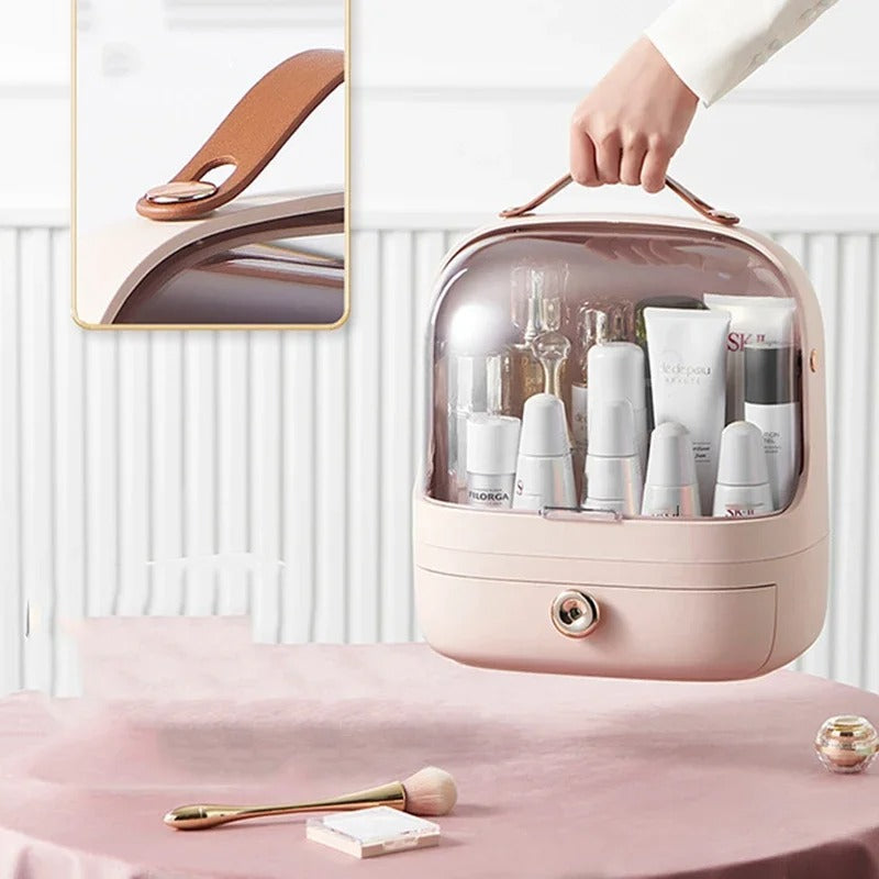 Large Capacity Dust-proof Makeup & Jewelry Storage Box
