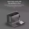 3-in-1 Wall-Mounted Hair Dryer Holder & Vanity Organizer
