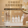 Acrylic Dust-Proof Cosmetic Organizer & Brush Storage Rack
