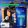 2-in-1 Rechargeable Solar & USB Handy LED Searchlight
