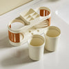 Premium Multi-Functional Toothbrush Holder & Vanity Caddy