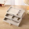 Acrylic Jewellery Organizer with 3 Drawers for Stylish Storage