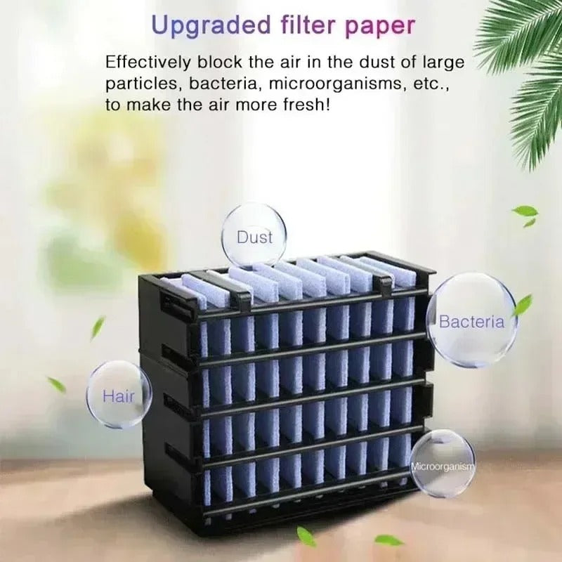 Mini Portable Air Conditioner with Adjustable Fan