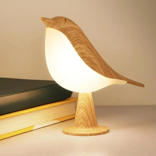Touch LED Bird Lamp – Premium Rechargeable Scandinavian Accent Light with Stepless Dimming