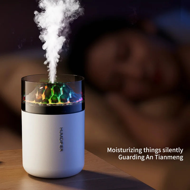 Atmosphere Crystal-Style Ultrasonic Cool Mist Humidifier & Diffuser