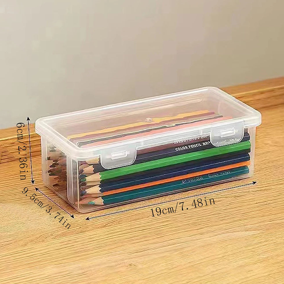 Stackable Airtight Food Storage Box – Clear Kitchen Organizer