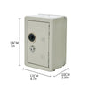 Mini Metal Safe Creative Savings Money Box (Random Colours)