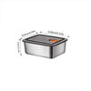 Airtight Stainless Steel Food Container Set – 4-Piece Premium Kit