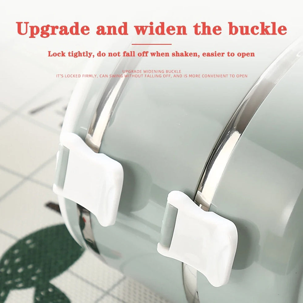 Premium Portable Stainless Steel Thermal Lunch Box AB