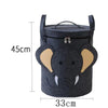 Adorable Felt Animal Sanctuary - Multipurpose Laundry & Toy Basket
