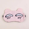 Cute Animal Sleep Mask with Removable Cooling Ice Bag (Random Design)