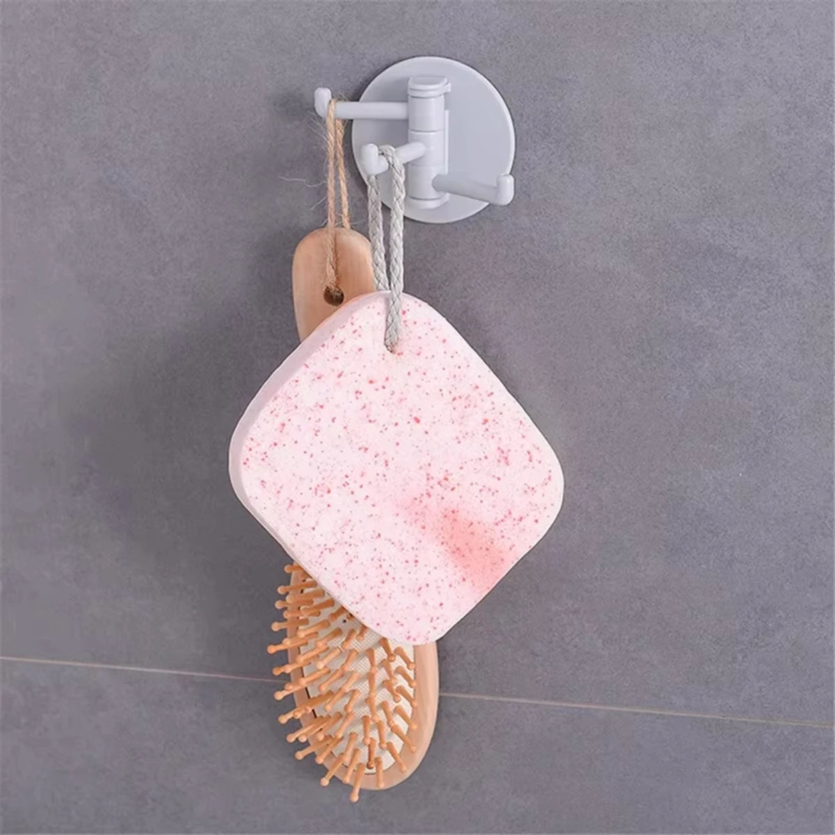 3-Arm Rotating Multipurpose Adhesive Hook