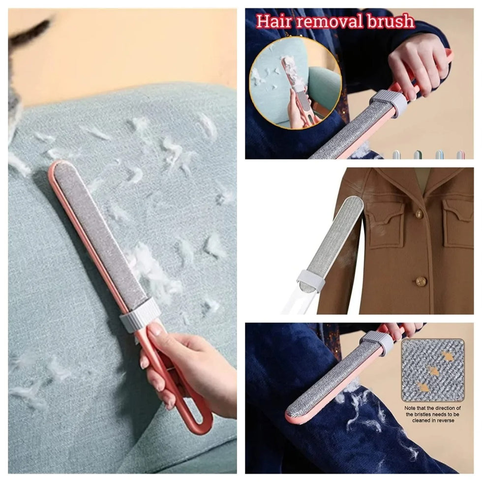 Self-Cleaning Pet Grooming Brush – Efficient Pet Hair Remover for Dogs & Cats with One-Click Release