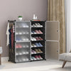 Attachable Shoe Rack for Space-Saving Cabinet Storage Solutions