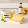 15-Slot Easy-Release Ice Cube Maker & Storage Box