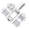 Multi-Function Stainless Steel Chopper – Manual Vegetable Slicer & Grater