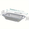 Adjustable Over-the-Sink Drain Basket – Expandable Kitchen Strainer