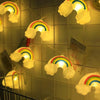Rainbow Cloud Fairy Lights: Cute Room Decoration Lamps